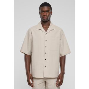 Men's shirt Seersucker - beige