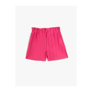 Koton Shorts with Pleated Elastic Waist. Comfortable fit.