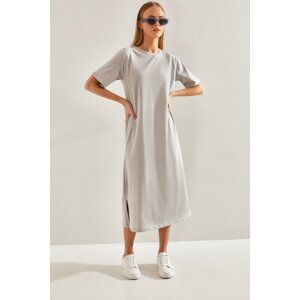 Bianco Lucci Women's Basic Long Dress