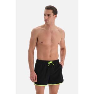 Dagi Black Pipe Mini Shorts