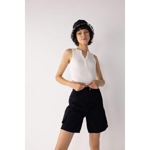 DEFACTO Regular Cargo Gabardine Shorts