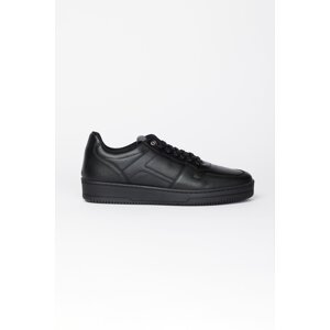 AC&Co / Altınyıldız Classics Men's Black Lace-Up Comfortable Sole Casual Sneaker Shoes