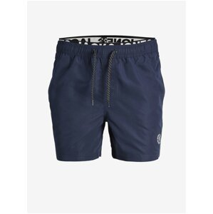 Dark Blue Men's Swimsuit Jack & Jones Fiji - Men's