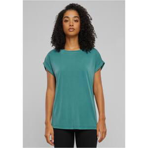 Women's Modal Extended Shoulder Tee T-Shirt - Blue