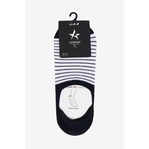 ALTINYILDIZ CLASSICS Men's Navy Blue-White Single Bamboo Ballet Ballet Socks