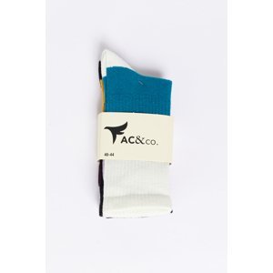 AC&Co / Altınyıldız Classics Men's Mixed Pattern 3-pack Socket Socks