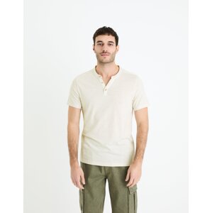 Celio T-shirt henley Cegeti - Men's