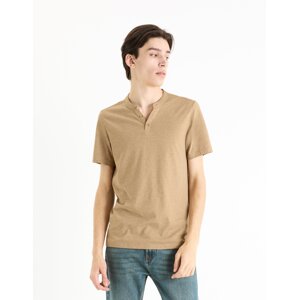 Celio T-shirt henley Cegeti - Men's