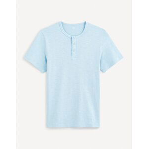 Celio Henley Genperle T-Shirt - Men's