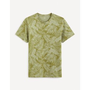 Celio Patterned T-Shirt Gefeuille - Men's