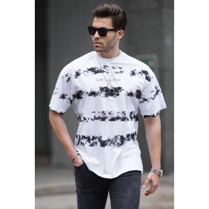 Madmext Men's White T-Shirt 6185