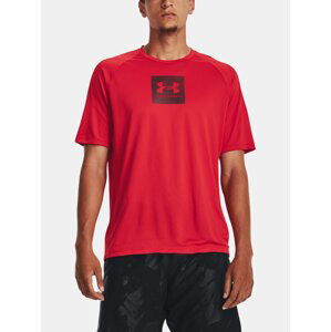 Under Armour T-Shirt UA Tech Prt Fill SS-RED - Men's