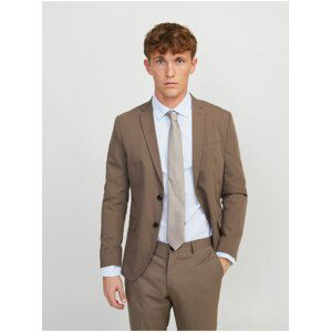 Beige Tie Jack & Jones Solid - Mens