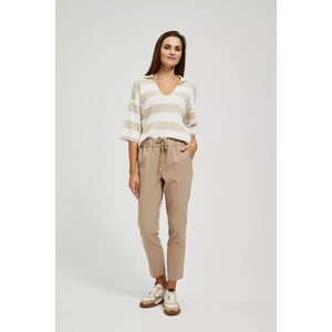 Women's beige trousers