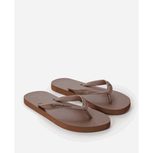 Flip-flops Rip Curl BRAND LOGO BLOOM OPEN TOE Dusted Chocolat