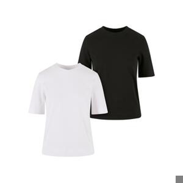 Women's T-Shirt Classy Tee 2 Pack white+black