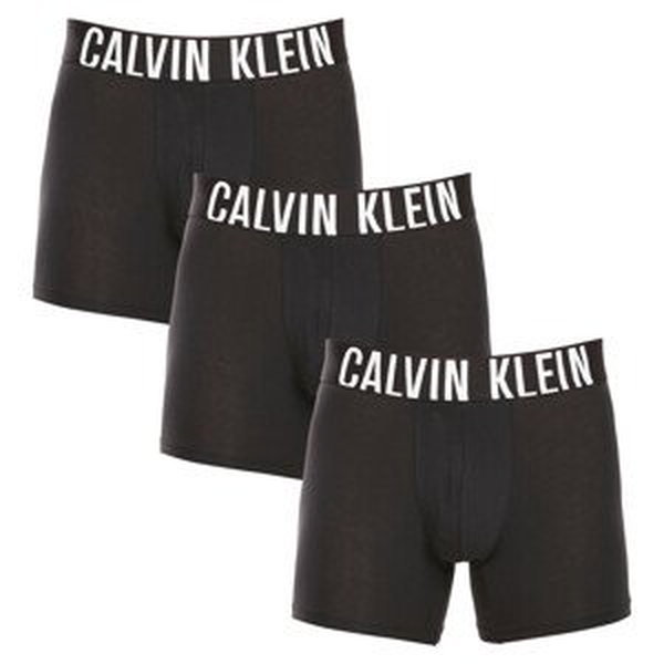 3PACK men's boxers Calvin Klein black
