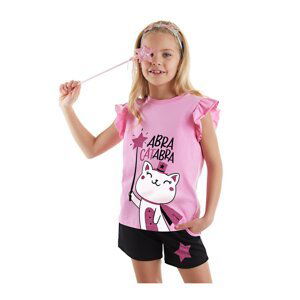 Denokids Abra Catabra Girls Kids T-Shirt Shorts Set