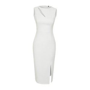 Trendyol Bridal White Window/Cut Out Detailed Woven Dress