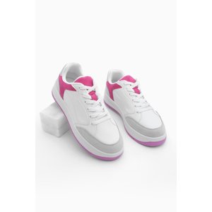 Marjin Women's Sneaker Laced Sneakers Ente Fuchsia