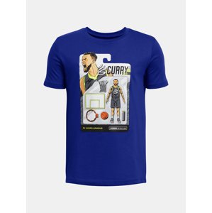 Under Armour T-Shirt Curry Animated Tee 1-BLU - Boys