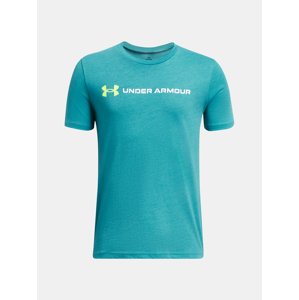 Under Armour T-Shirt UA B LOGO WORDMARK SS-BLU - Boys