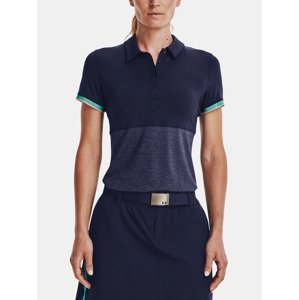 Under Armour T-Shirt UA Zinger Point SS Polo-NVY - Women