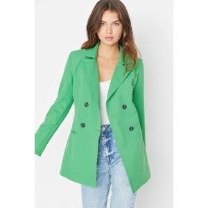 Trendyol Green Woven Blazer Jacket