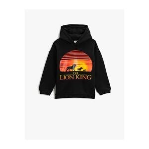 Koton The Lion King Sweatshirt Printed Licensed Hooded
