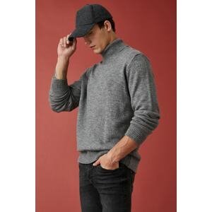 Koton Mock Neck Mealy Sweater