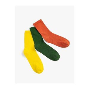 Koton Basic 3-Piece Socks Set