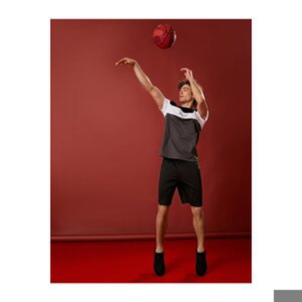Koton Sports Shorts Waist Laced Stripe Print Detail Breathable Fabric