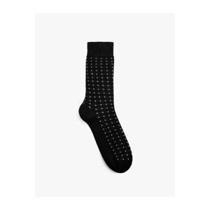 Koton Basic Socks Geometric Patterned