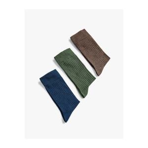 Koton Basic 3-Piece Socks Set