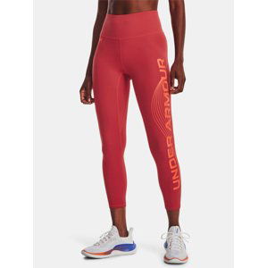 Under Armour Leggings Motion Ankle Leg Branded-RED - Women