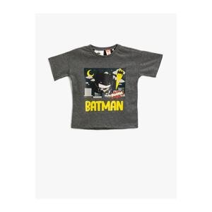 Koton Batman Licensed Printed Crew Neck Short Sleeve T-Shirt Cotton