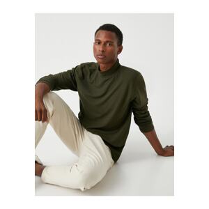 Koton Basic Sweater Half Turtleneck