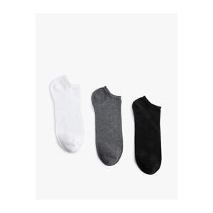 Koton 3-Pack Booties Socks Basic