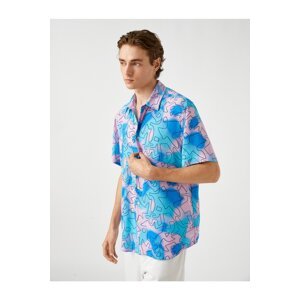 Koton Patterned Short Sleeve Shirt