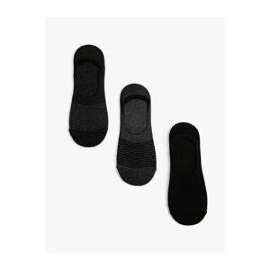Koton 3-Piece Sneaker Socks Set