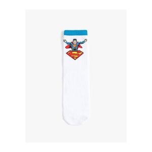 Koton Superman Socks Licensed Embroidered