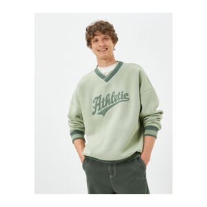 Koton Men's Green Sweatshirt