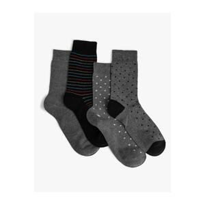 Koton Set of 4 Striped Socks