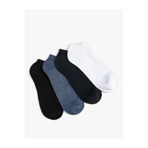 Koton Basic Set of 4 Booties Socks