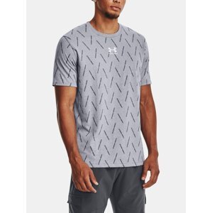 Under Armour T-Shirt UA M ELEVATED CORE AOP NEW-GRY - Men