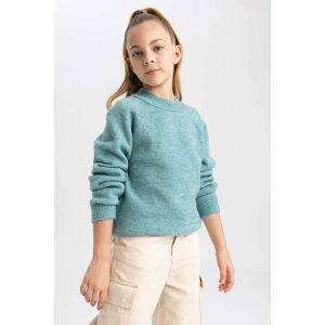 DEFACTO Girl Regular Fit Crew Neck Pullover