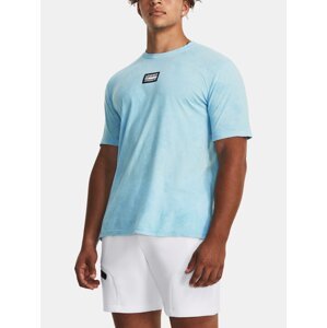 Under Armour T-Shirt UA ELEVATED CORE WASH SS-BLU - Men