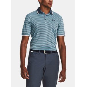 Under Armour T-Shirt UA Playoff 3.0 SS Rib Polo-GRY - Mens