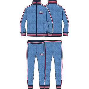 Lonsdale Men's tracksuit slim fit