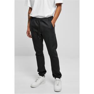 Knitted denim pants Jogpants realblack washed